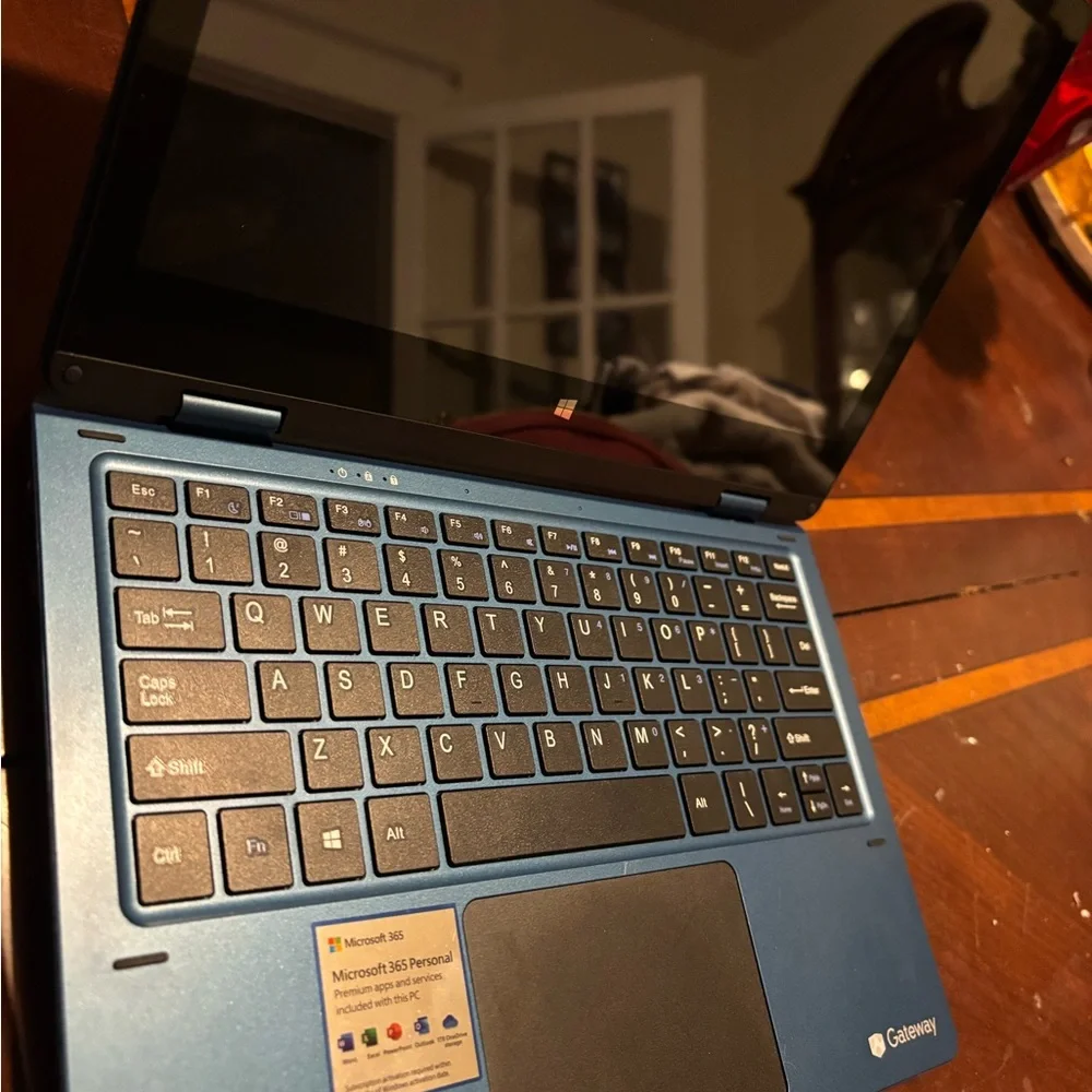 Blue Laptop
